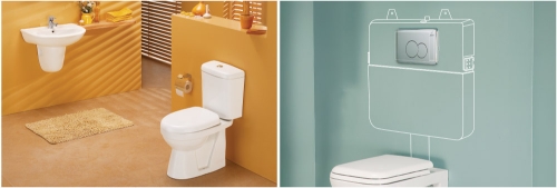toilet flushing system
